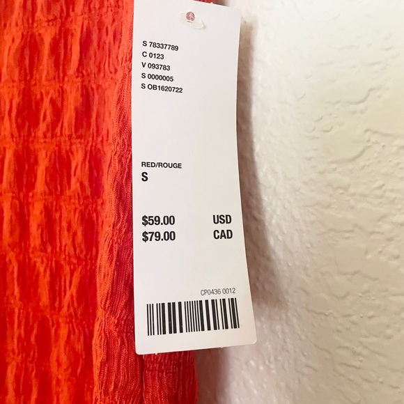 Urban Outfitters Shirred Pant in Orange-Red - Picture 8 of 10